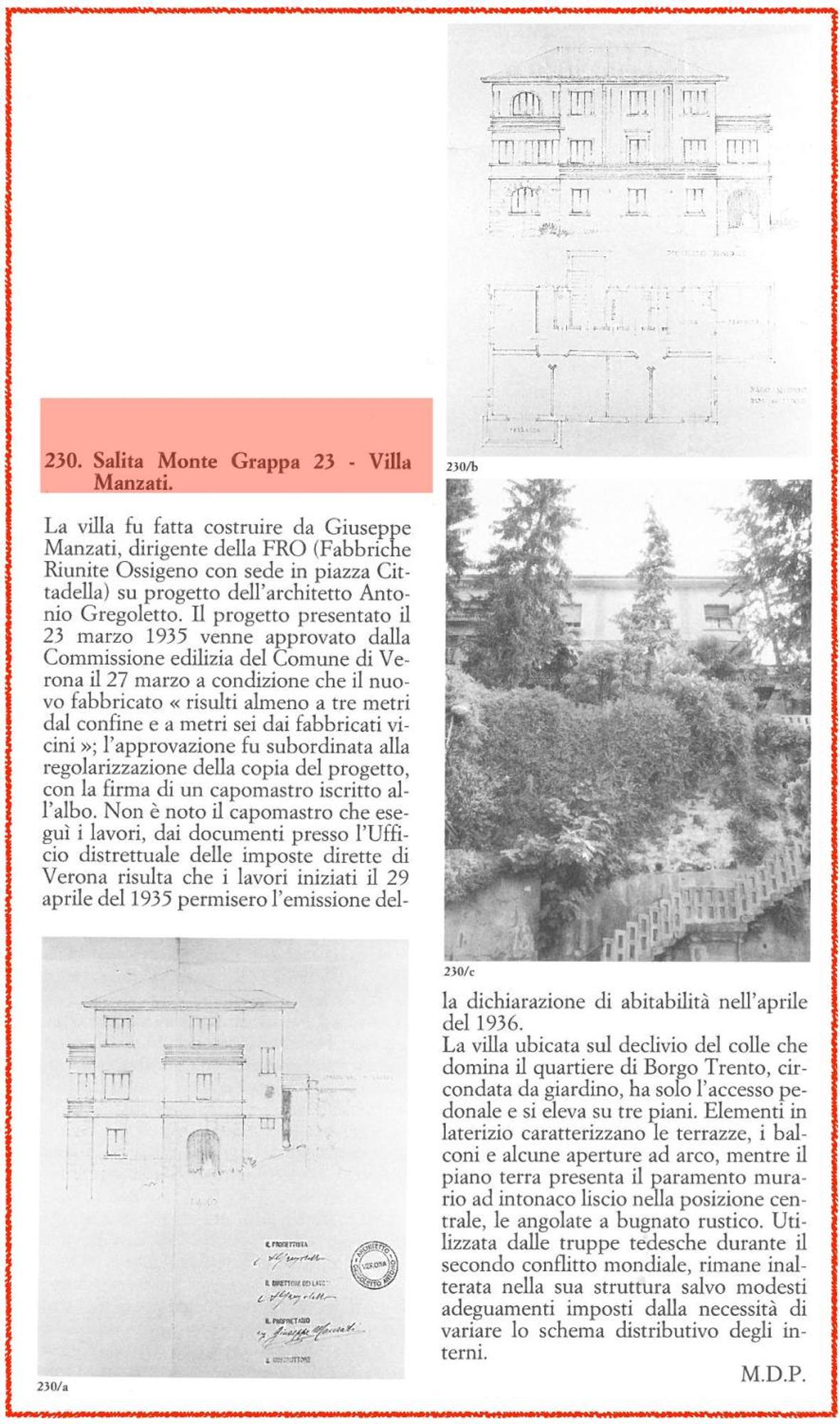 Villa Manzati Verona Luaran gambar
